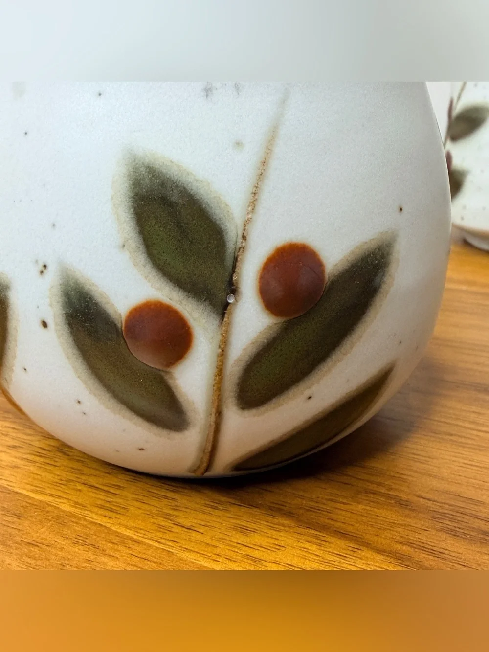 Vtg 1970s Otagiri Japan Bittersweet Creamer & Lidded Sugar Bowl Stoneware MCM